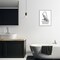 Stupell Industries Monochrome Elephant Bathing Splashing Water Bathtub Framed Giclee Design By Annalisa Latella